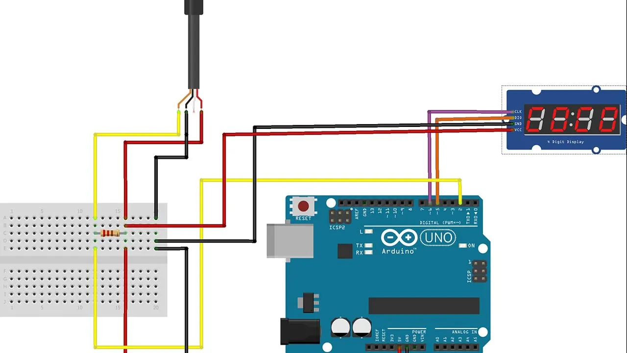 Fritzing diagram of circuit