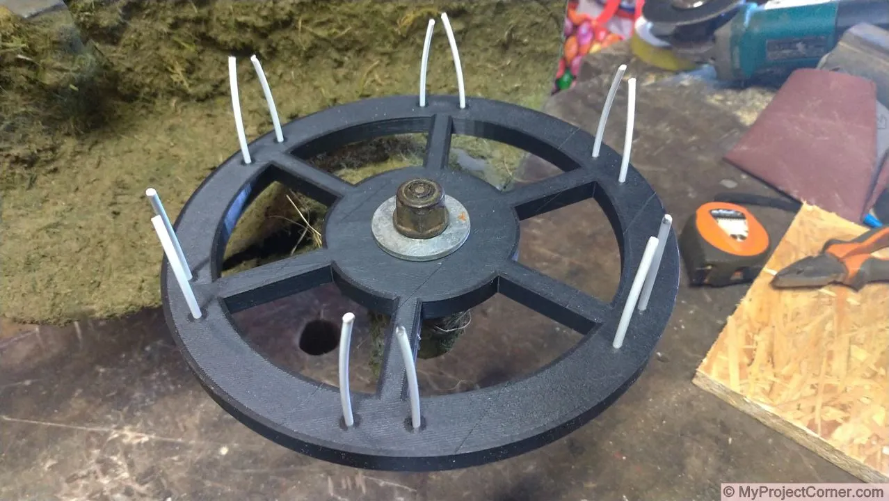 3d printed scarifier ready to try