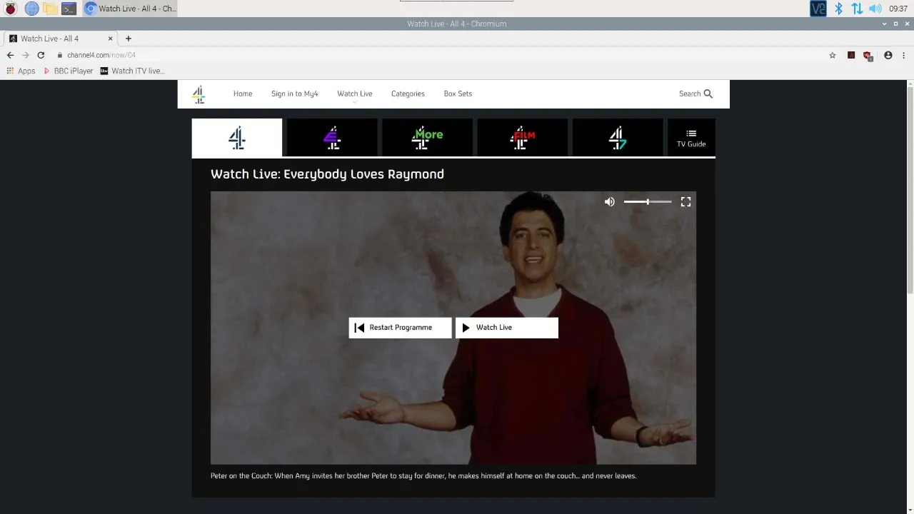 Watch UK TV online outside of the UK on a Raspberry Pi with NordVPN