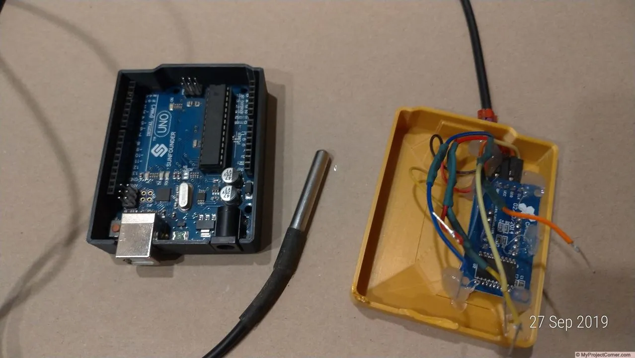 Arduino temperature & timer almost finished