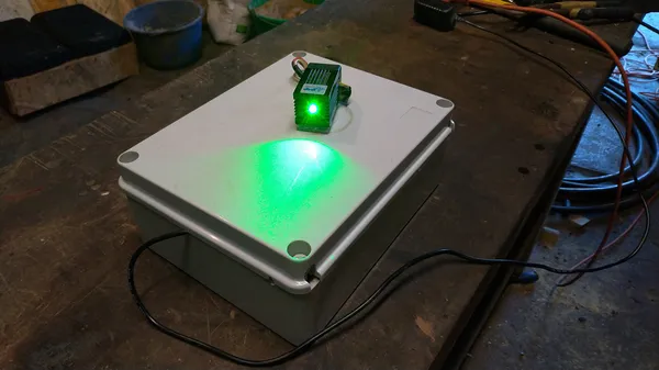 Automated Green Laser Bird Scare