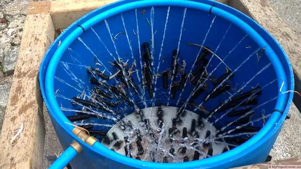 Homemade Chicken Plucker