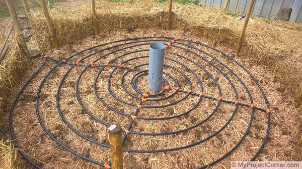 Compost Heating System