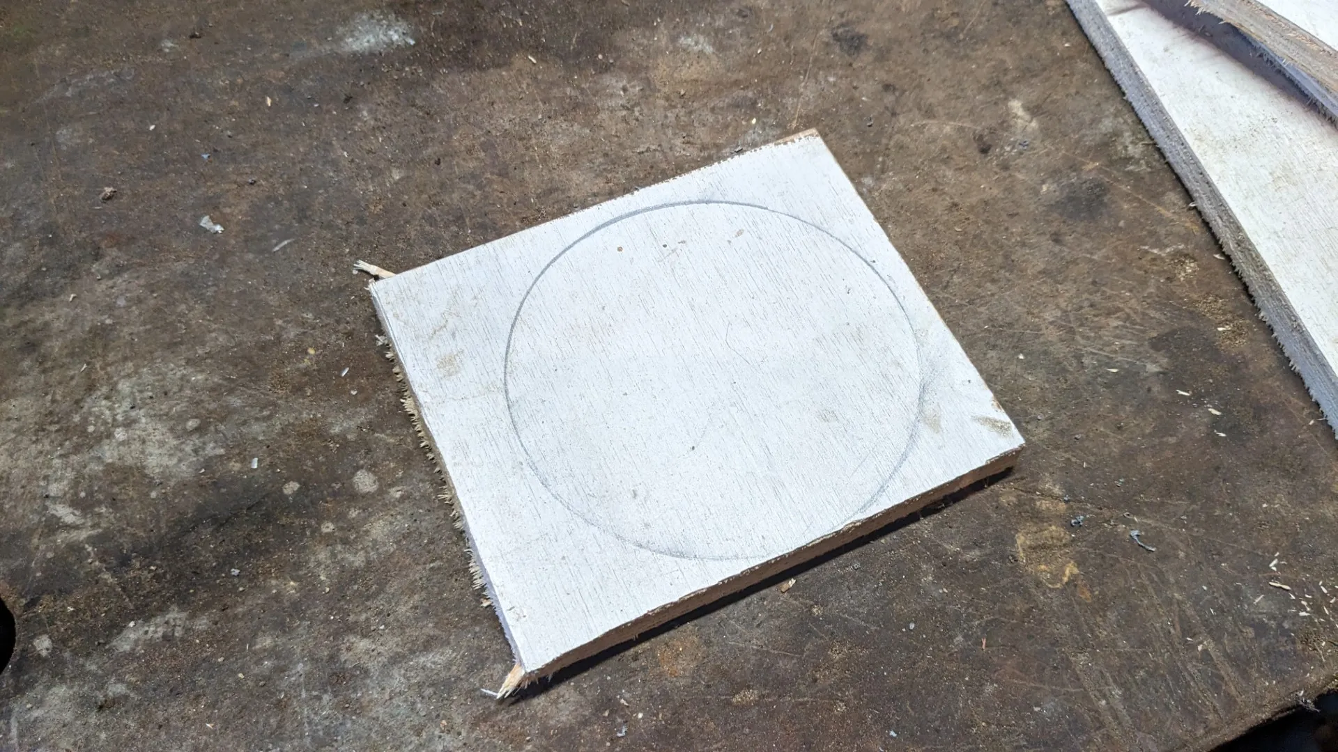 making the press for paper and sawdust logs