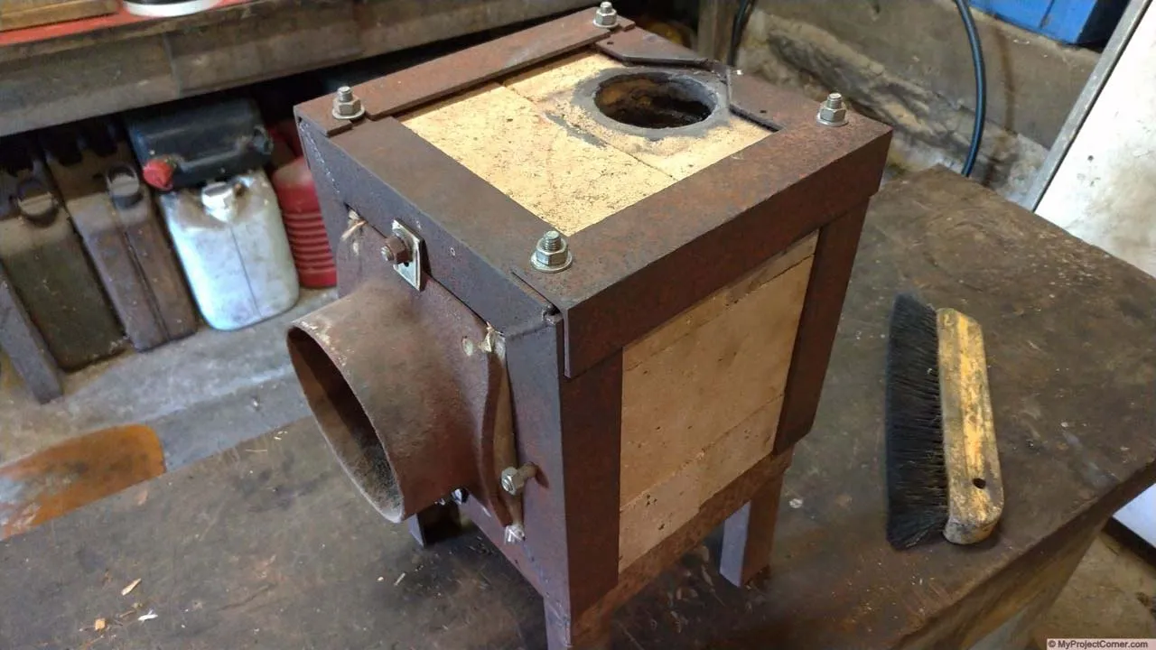 original pellet stove fire box