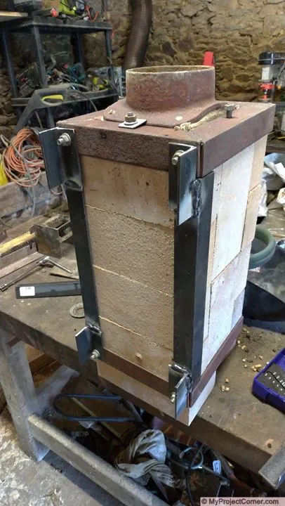 Lengthening pellet stove fire box