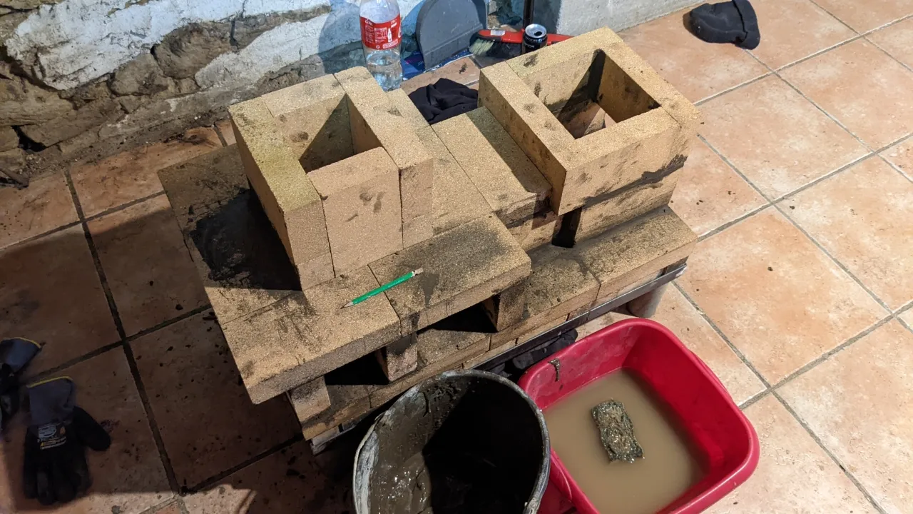 and another layer of bricks