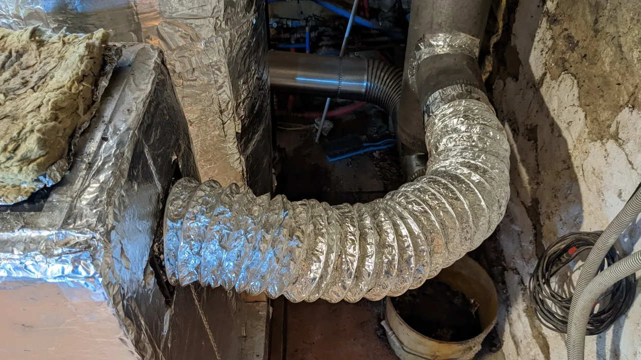 air intake flexible supply tube