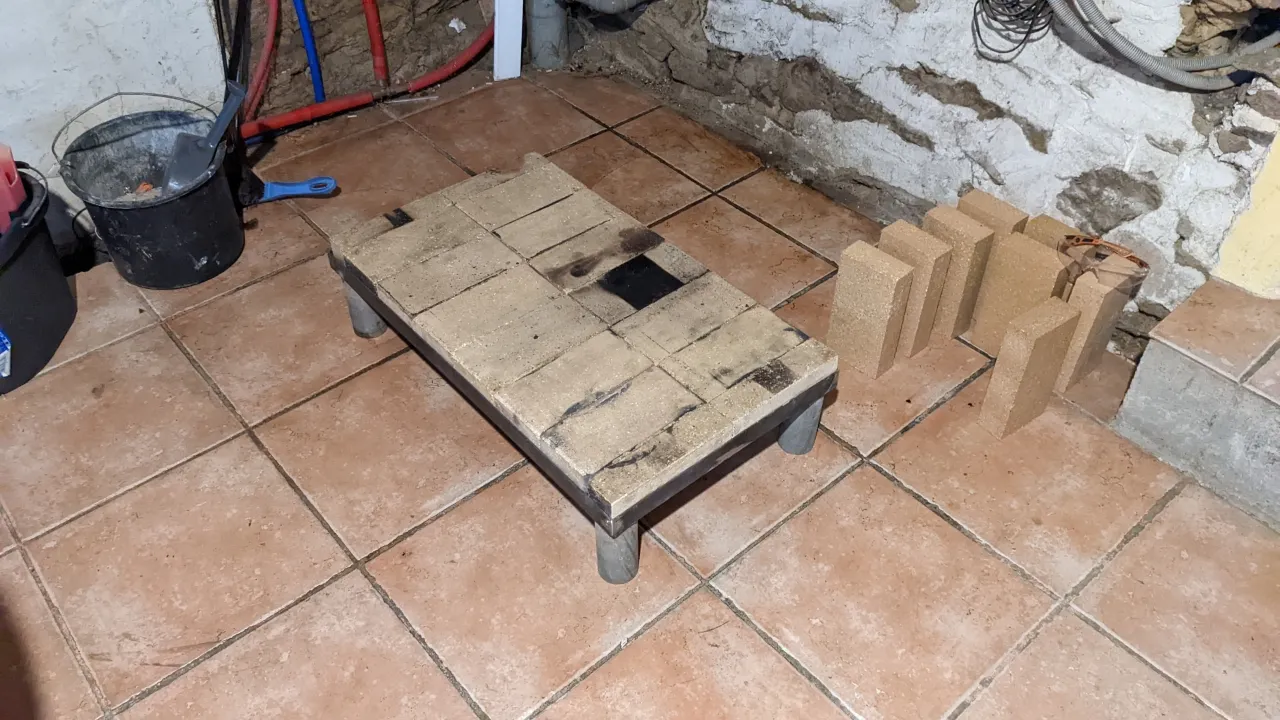 rocket stove brick layers