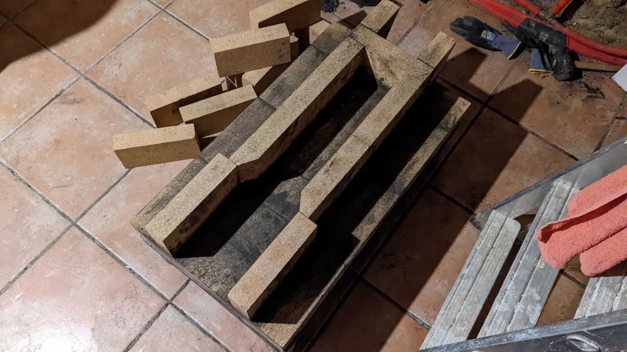 rocket stove third layer