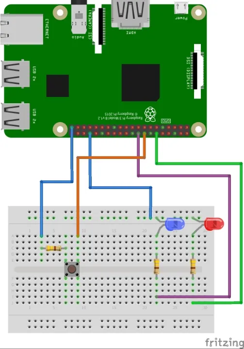 fritzing wiring diagram for time recorder