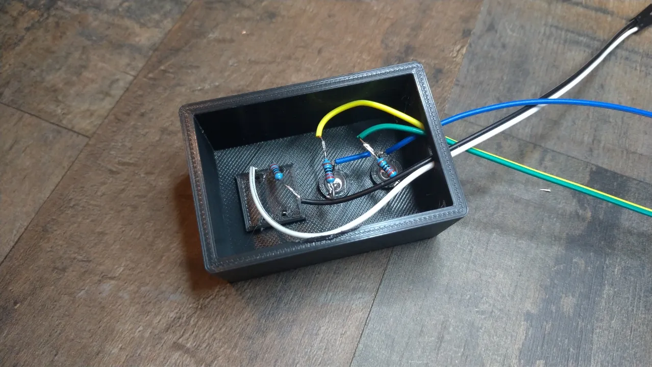 Soldering the components for the Raspberry pi time recorder