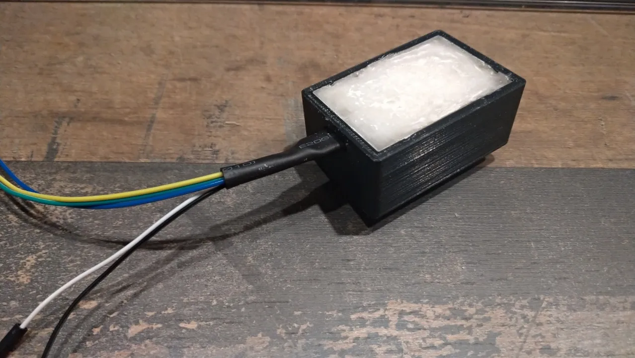 Filling the Raspberry pi time recorder with wax