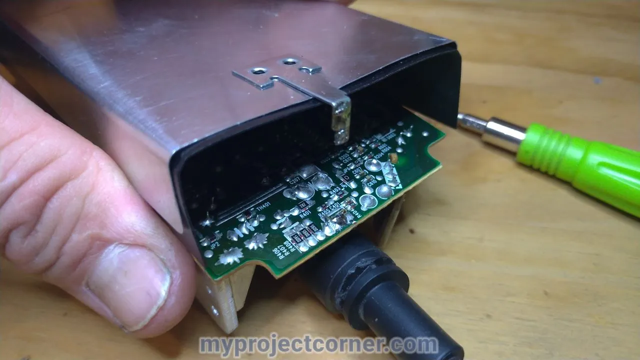 removed the metal circuit board cover on xbox one PSU
